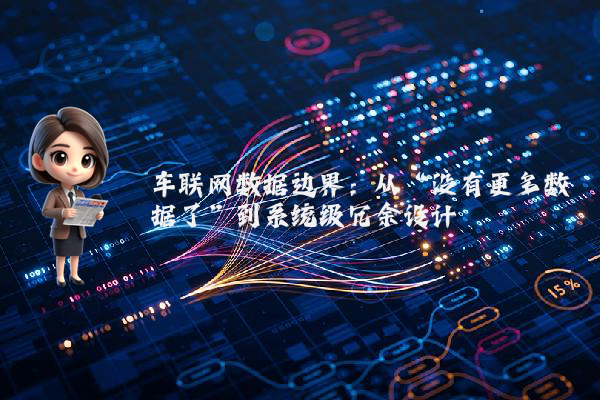 车联网数据边界：从“没有更多数据了”到系统级冗余设计